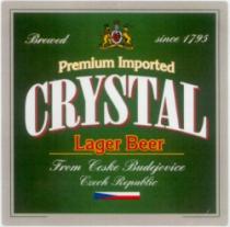 CRYSTAL Premium Imported Lager Beer