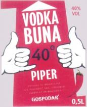 VODKA BUNA PIPER GOSPODAR
