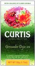 CURTIS Grenadin Deja-vu HERBAL FRUIT TEA