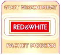 GUST NESCHIMBAT RED&WHITE PACHET MODERN
