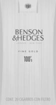 BENSON HEDGES LONDON NEW YORK FINE GOLD 100 B&H BH HB ESTD 1873