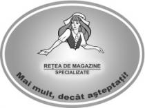 MAI MULT, DECÂT AŞTEPTAŢI! REŢEA DE MAGAZINE SPECIALIZATE