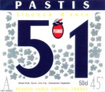 PASTIS PERNOD 51