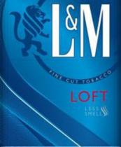 LM L&M LOFT FINE CUT TOBACCO LESS SMELL