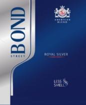 BOND STREET AMERICAN BLEND ROYAL SILVER LESS SMELL