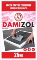 DAMIZOL DAMALIO ADEZIV PENTRU POLISTIREN KLEI DLEA PENOPLASTA ISO 9001 25 KG