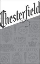 C CHESTERFIELD CIGARETTES FILTER SINCE 1896 A CLASS US LR 20 FACTORY N 25 DIST. OF VA. KS