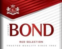 BOND STREET RED SELECTION TRUSTED QUALITY SINCE 1902