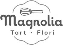 Magnolia Tort Flori