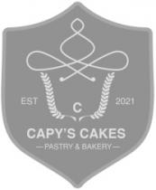 EST 2021 C CAPY'S CAKES PASTRY BAKERY