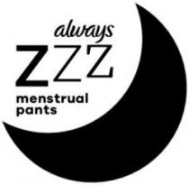 always ZZZ menstrual pants