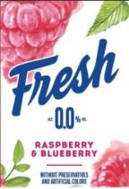 Fresh Alc. 0,0% vol RASPBERRY & BLUEBERRY WITHOUT PRESERVATIVES AND ARTIFICIAL COLORS