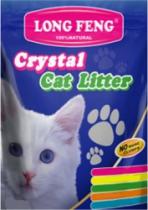 LONG FENG Ž 100% NATURAL Crystal Cat Litter No More Clumps