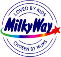 Milky Way loved by kids chosen by mums
