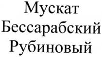 MUSCAT BESSARABSKII RUBINOVÎI