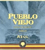 PUEBLO VIEJO 100% DE AGAVE AÑEJO AZUL