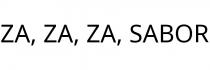 ZA; ZA; ZA; SABOR