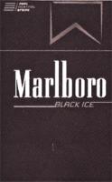 MARLBORO BLACK ICE COOL MENTHOL STRIPE