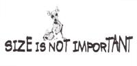 SIZE IS NOT IMPORTANT