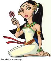 ZAC NICTÉ; LA REYNA MAYA