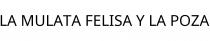 LA MULATA FELISA Y LA POZA