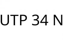 UTP 34 N