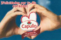 ¡FELICIDADES POR TU DÍA CORAZÓN! CAPULLO