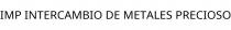 IMP INTERCAMBIO DE METALES PRECIOSO