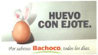 HUEVO CON EJOTE POR SABROSO BACHOCO TODOS LOS DÍAS.