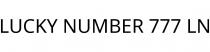 LUCKY NUMBER 777 LN