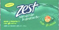 ZEST SENSACION HIDRATANTE AQUA VITAMINA E CON GLICERINA