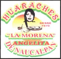 HUARACHES LA MORENA ANGELITA