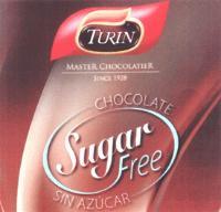 TURIN MASTER CHOCOLATIER SINCE 1928 SUGAR FREE