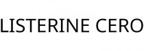 LISTERINE CERO
