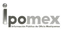IPOMEX INFORMACIÓN PÚBLICA DE OFICIO MEXIQUENSE