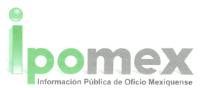 IPOMEX INFORMACIÓN PÚBLICA DE OFICIO MEXIQUENSE