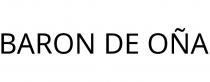 BARON DE OÑA