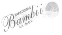 ZAPATERÍAS BAMBII; S.A. DE C.V. B