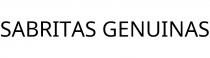 SABRITAS GENUINAS