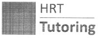 HRT TUTORING