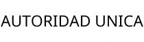 AUTORIDAD UNICA