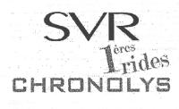 SVR 1ERES RIDES CHRONOLYS