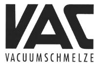 VAC VACUUMSCHMELZE