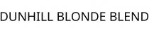 DUNHILL BLONDE BLEND