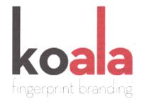 KOALA FINGERPRINT BRANDING