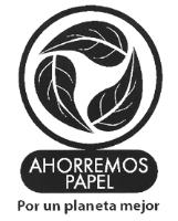 AHORREMOS PAPEL POR UN PLANETA MEJOR
