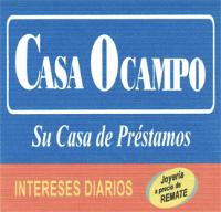 CASA OCAMPO SU CASA DE PRESTAMOS