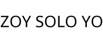 ZOY SOLO YO