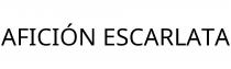 AFICIÓN ESCARLATA