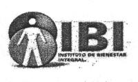 IBI INSTITUTO DE BIENESTAR INTERGAL